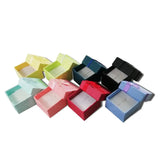 24Pcs Multi-color Jewelry Box Earrings Ring Packaging Gift Holder