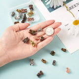 24Pcs Tibetan Style Dragon Head Spacer Beads Charms DIY Bracelets Necklace Beads