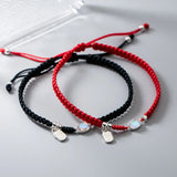 925 Silver Rope Bracelets Red Thread Line String Bracelets For Women