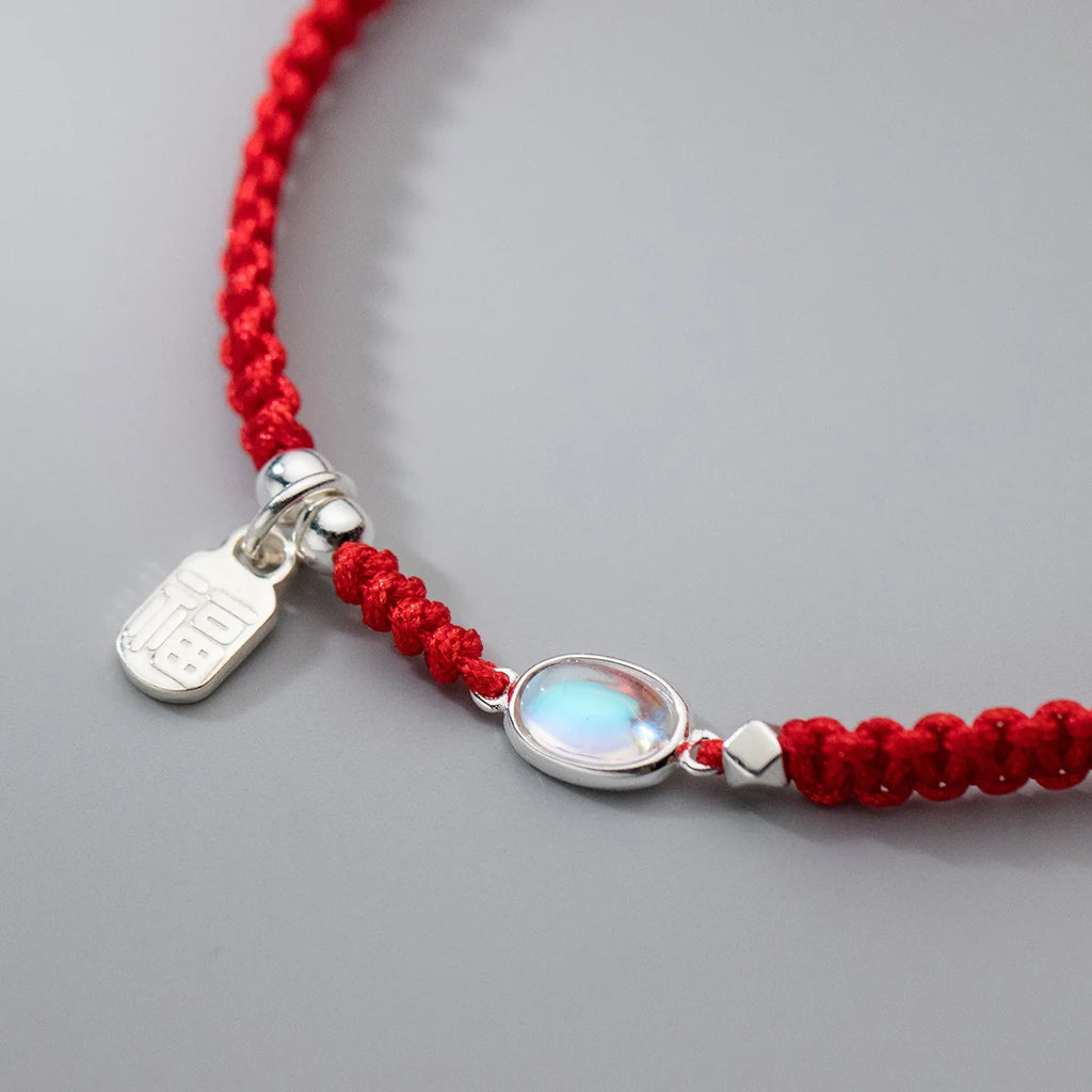 925 Silver Rope Bracelets Red Thread Line String Bracelets For Women
