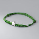 925 Silver Rope Bracelet Women Red Thread String Bracelet