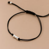 925 Sterling Silver Rope Bracelet Thread Line String Jewelry for Women Girls