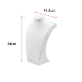 PU Necklace Holder Jewelry Display Stand Shelf for Necklace Pendant Rack