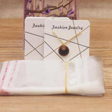 24designs Necklace Charms Card Heart/ Flower/ Marble Pendant Display