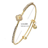 24k 4pcs/Lot Dubai Indian Bangles For Women Girl Bracelet Arab/Ethiopian Bridal