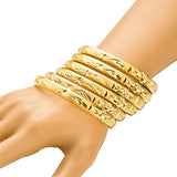 Dubai Bangles for Women Men Ethiopian Bracelets African Jewelry