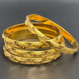 24k Copper Jewelry Ethiopian Bracelets Dubai Bangles for Women African Girls