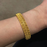 24k Dubai Bangles For Women Dubai Bride Wedding Ethiopian Bracelet Africa Bangle