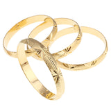 24k Africa Ethiopian Bangle Dubai Bangle for Women Bangle Charms Jewelry