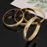 24k Bangle Women Dubai Bride Wedding Ethiopian Bracelet