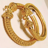 24k Dubai Wedding Bangles for Women Girls Bride, Can Open