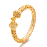 24k Dubai Wedding Bangles for Women Girls Bride, Can Open