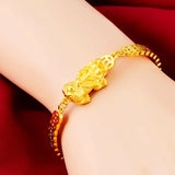 Sand Hand Chain Charm Bracelet Bangles Fine Jewelry