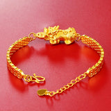 Sand Hand Chain Charm Bracelet Bangles Fine Jewelry