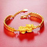 Sand Hand Chain Charm Bracelet Bangles Fine Jewelry
