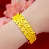 Dragon Pattern Bracelet Bangle Chain Wedding Engagement Jewelry