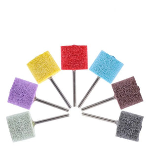 24mm Nylon Flap Polishing Buffing Grinding Wheel Disc Jewelry Burnishing