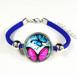 24pc Colorful Butterfly Cartoon Bracelets Kids Girls Charm Bracelet Hand Chain