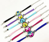 24pc Colorful Butterfly Cartoon Bracelets Kids Girls Charm Bracelet Hand Chain