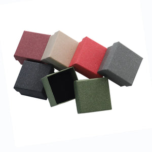 24pc Small Paper Jewelry Storage Box for Rings and Earrings
