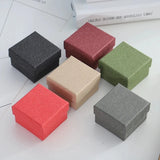 24pc Paper Jewelry Storage Box Small Wedding Ring Earrings Packaging