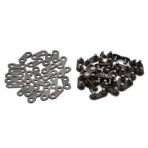 24pcs 3/8'' Chain Link Repair Straps for Chainsaw Garden Tool