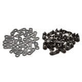 24pcs 3/8'' Chain Link Repair Straps for Chainsaw Garden Tool