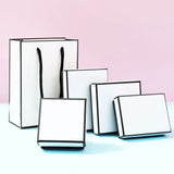 24pcs Cardboard Jewelry Travel Organizer Case for Party Display