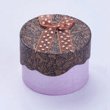 24pcs Cardboard Rings Boxes Ribbon Bowknot Mixed Storage Display Carrying Box