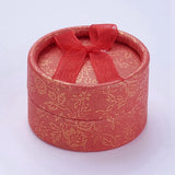 24pcs Cardboard Rings Boxes Ribbon Bowknot Mixed Storage Display Carrying Box