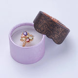 24pcs Cardboard Rings Boxes Ribbon Bowknot Mixed Storage Display Carrying Box