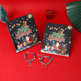 24pcs Christmas Countdown Advent Calendar Bell Surprise Box Set