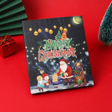 24pcs Christmas Countdown Advent Calendar Bell Surprise Box Set