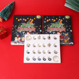 24pcs Christmas Countdown Advent Calendar Bell Surprise Box Set