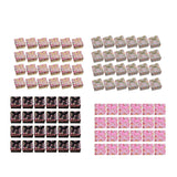 24pcs Jewelry Box Organizer Display Storage Case for Rings Earrings