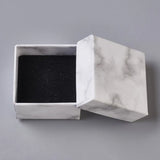 24pcs Paper Cardboard Necklace Jewelry Boxes Black F8