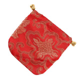 24pcs Silk Brocade Jewelry Pouch Bag Drawstring Coin Purse Gift Bag Set