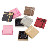 24pcs Square Cardboard Bracelet Boxes for Jewellery Packaging