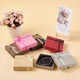 24pcs Square Cardboard Bracelet Boxes for Jewellery Packaging