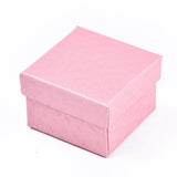 24pcs Square Cardboard Jewelry Boxes for Womens Jewellry with Sponge
