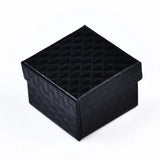 24pcs Square Cardboard Jewelry Boxes for Womens Jewellry with Sponge
