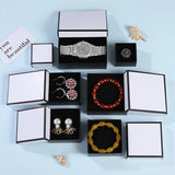 24pcs Square Jewelry Boxes for Necklace Ring Earrings Bracelet