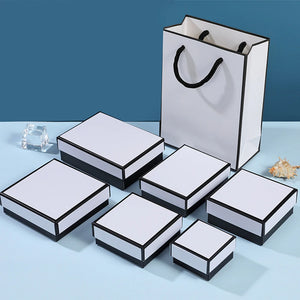 24pcs Square Jewelry Boxes for Necklace Ring Earrings Bracelet
