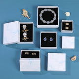 24pcs Square Jewelry Boxes for Necklace Earrings Bracelet