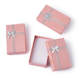24pcs Valentines Bowknot Cardboard Jewelry Boxes DIY Packing Supplies