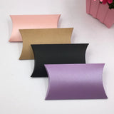 24pcs Wedding Party Favor Candy Cake Paper Pillow Boxes