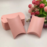 24pcs Wedding Party Favor Candy Cake Paper Pillow Boxes