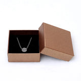 24pcs Cardboard Jewelry Set Box Ring Necklace Bangle 3 Sizes