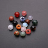 24pcs Mixed Colors Sodalite Beads Bracelet Necklace Loose Beads DIY Making
