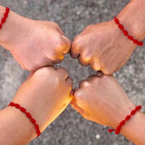 24pcs Red String Bracelet Lover Protection Lucky Amulet Friendship Braid Rope